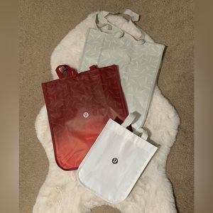 Lululemon Reusable Shopper Tote Bags